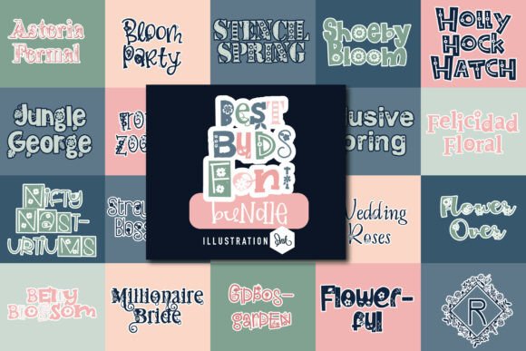 Best Buds: Elevate Your Brand with Charming Floral Fonts