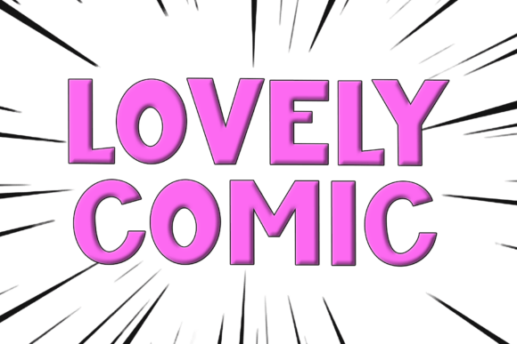 Discovering Lovely Comic: A Versatile Font for Creative Branding