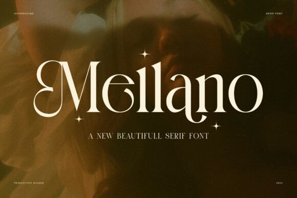 Elegant Mellano: A Serif Font for Refined Design