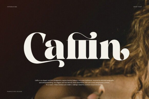 Enhance Your Brand with Caffin: An Elegant Serif Font