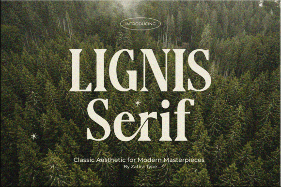 Enhance Your Brand with Lignis: A Classic Serif Font