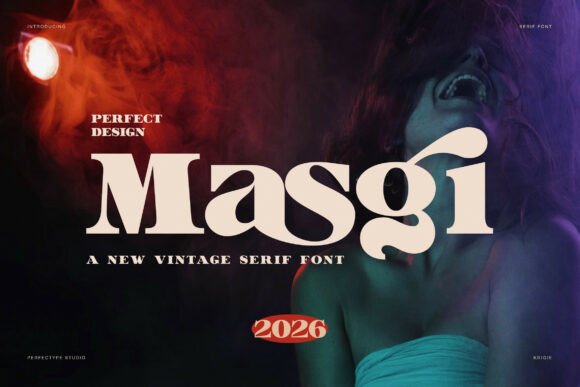 Enhance Your Brand with Masgi: A Refined Serif Font