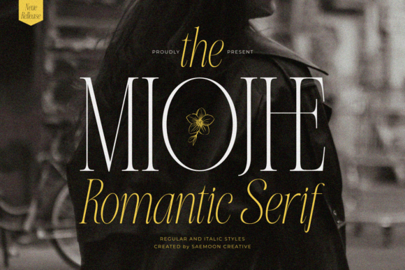 Enhance Your Brand with Miojhe – A Romantic Serif Font