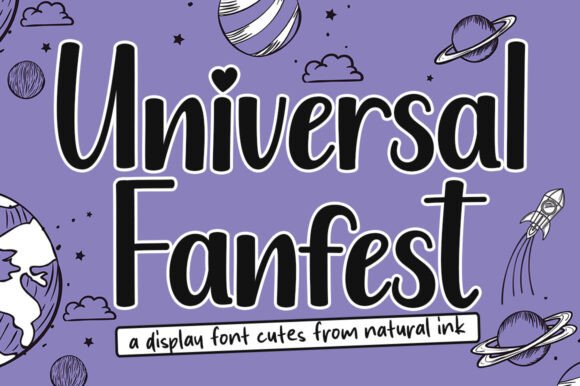 Enhance Your Brand with Universal Fanfest Display Font
