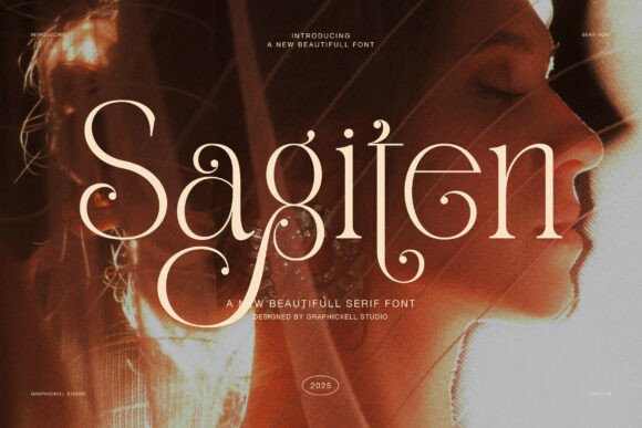 Enhance Your Campaigns with Sagiten: A Refined Serif Font