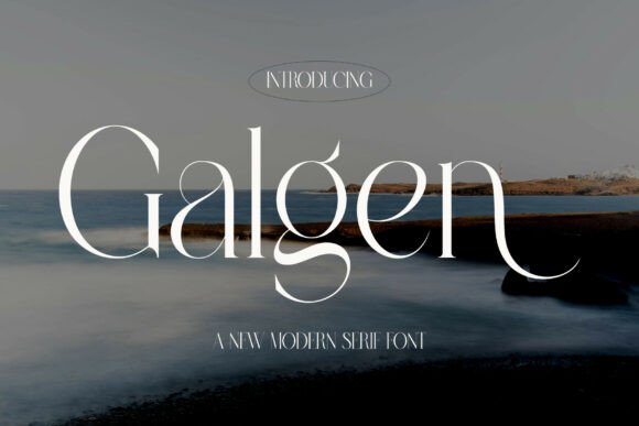 Galgen: A Sophisticated Serif Font for Elegant Branding