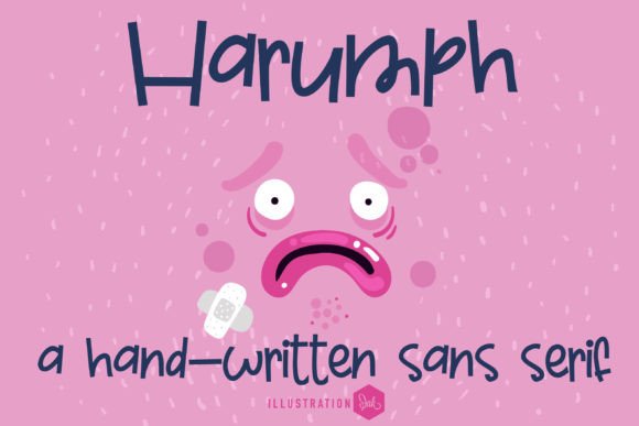 Harumph: A Whimsical Font for Your Brand's Visual Spark