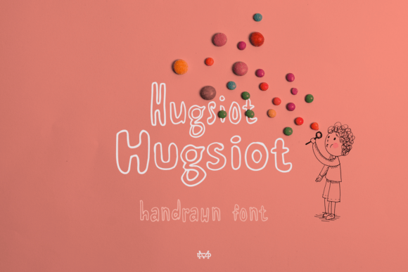 Hugsiot: A Versatile Hand-Drawn Font for Creative Campaigns