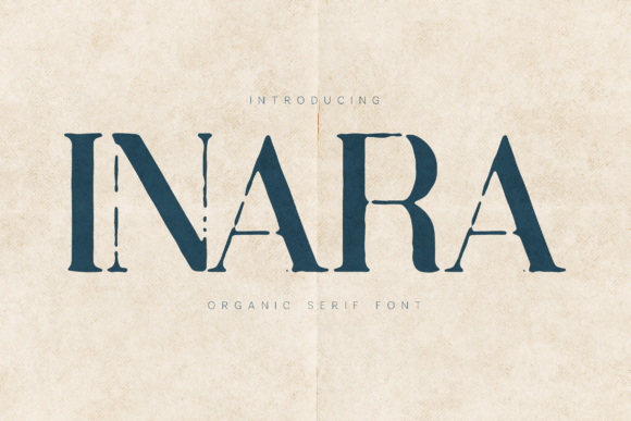 Inara: A Distinctive Organic Serif for Elegant Publishing