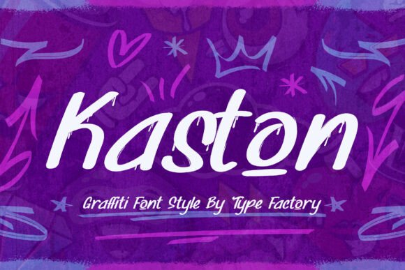 Kaston: A Graffiti-Inspired Display Font for Bold Web Design