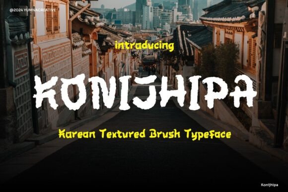 Konijhipa: A Unique Display Font for Elegant Web Design