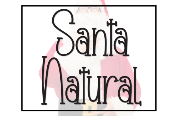 Unleash Creativity with Santa Natural Font